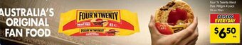 Spar Four 'N Twenty Meat Pies 700gm offer