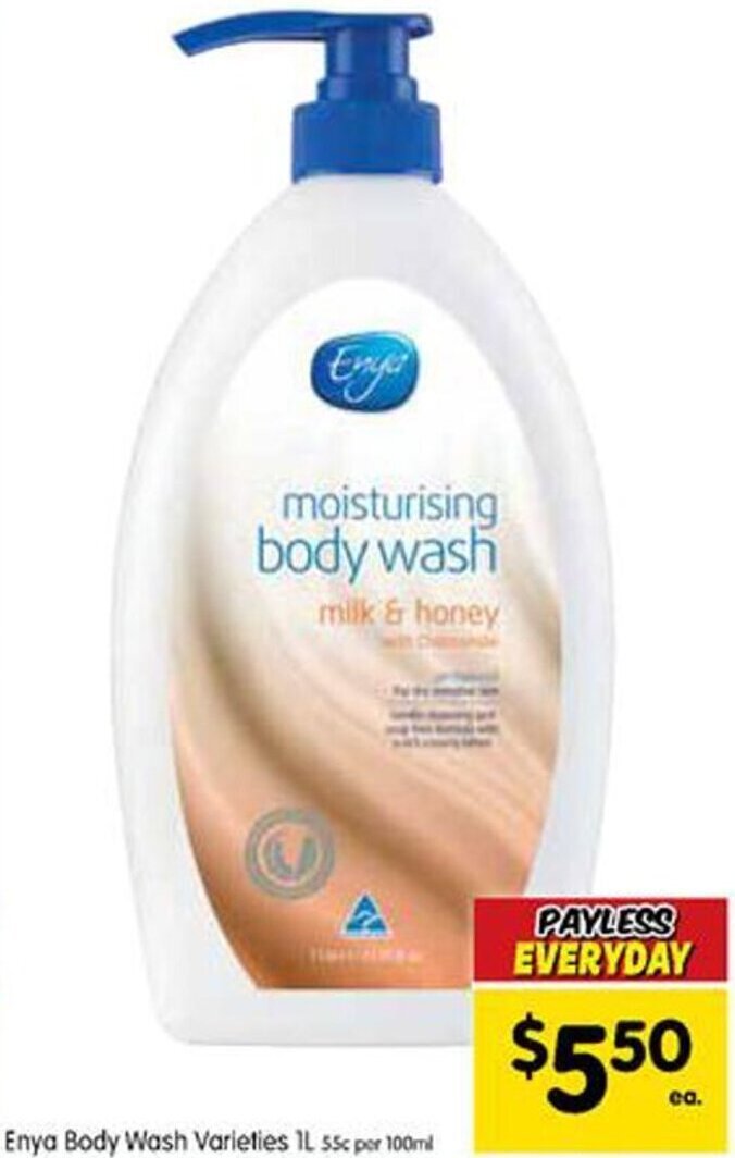 Enya Body Wash 1L offer at Spar