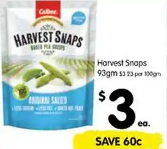 Harvest Snaps 93gm