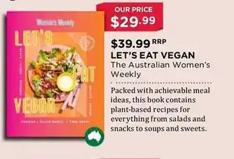 Let's eat vegan the australian women's weekly