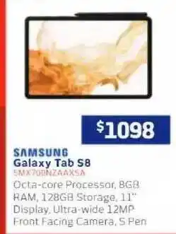 Retravision Samsung galaxy tab s8 offer