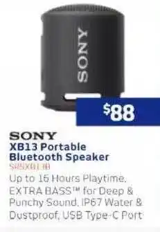 Sony xb13 portable bluetooth speaker