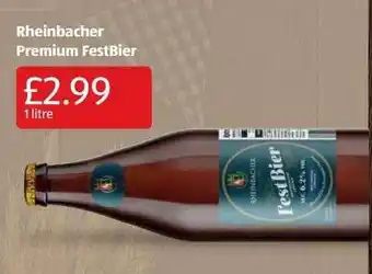 ALDI Rheinbacher premium festbier offer