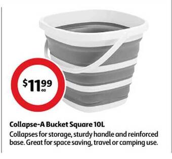 Collapse-a bucket square 10l
