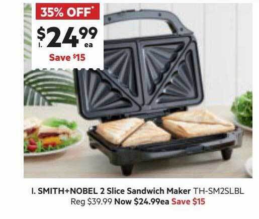 sandwich maker harris scarfe