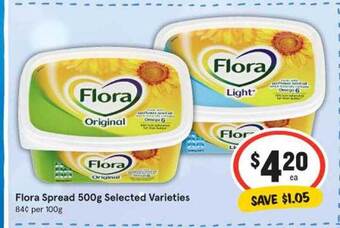 IGA Flora spread selected varieties offer