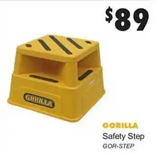 Gorilla safety step