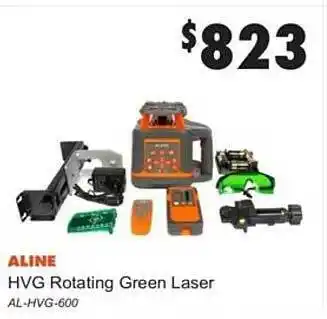 United Tools Aline hvg rotating green laser offer