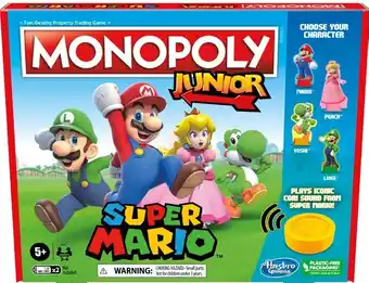 BIG W Monopoly junior super mario offer