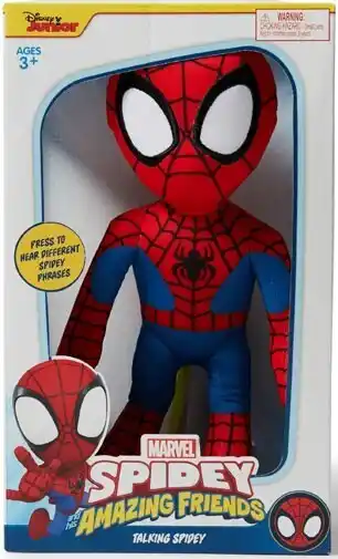 BIG W Spidey and his amazing friends talking plush offer