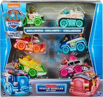 BIG W Paw patrol true metal neon gift pack offer