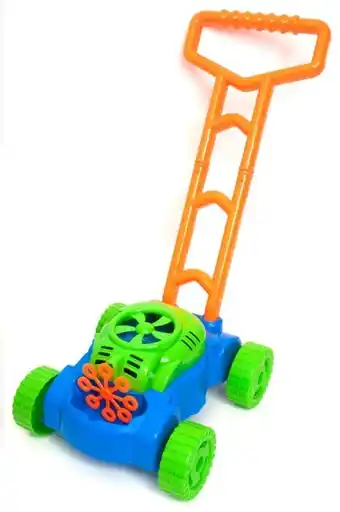 BIG W Boley lawn mower bubble machine offer
