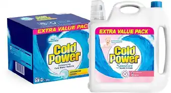 BIG W Cold power laundry powder varieties 6kg or laundry liquid varieties 6-litre offer