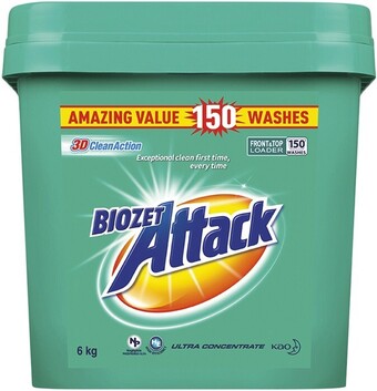 BIG W Biozet laundry powder 6kg offer