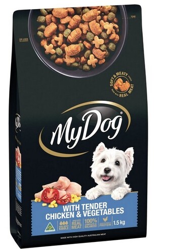 BIG W My dog roast chicken dry dog food 1.5kg offer
