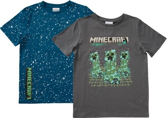 BIG W Minecraft kids print tees offer