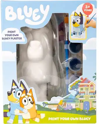 Bluey paint your own plaster