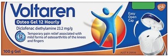 Voltaren osteo gel 12 hourly 100g