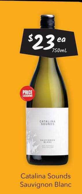 Catalina sounds sauvignon blanc