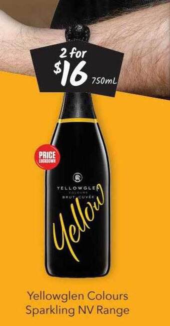 Cellarbrations Yellowglen colours sparkling nv range offer