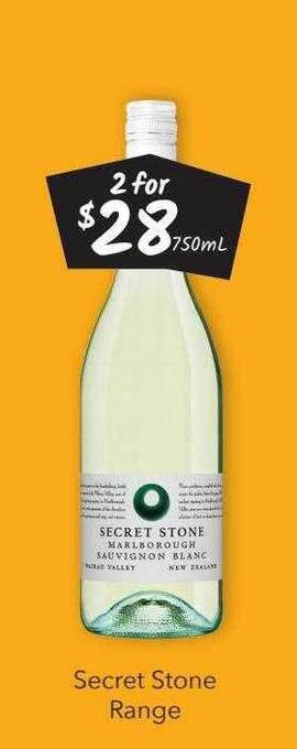 Cellarbrations Secret stone range offer