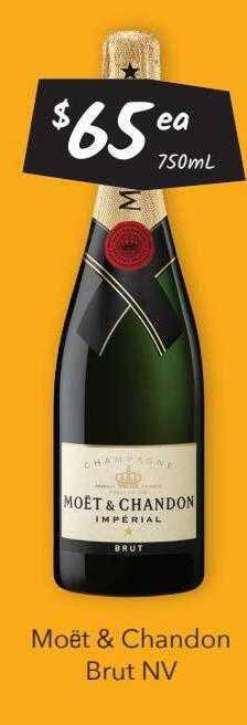 Cellarbrations Moët & chandon brut nv offer
