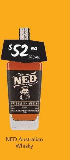 Cellarbrations Ned australian whisky offer