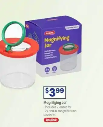 Officeworks Magnifying jar kadink offer
