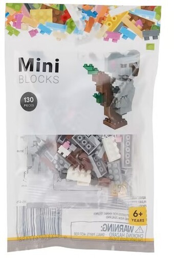 Kmart 130 piece mini blocks set - koala offer