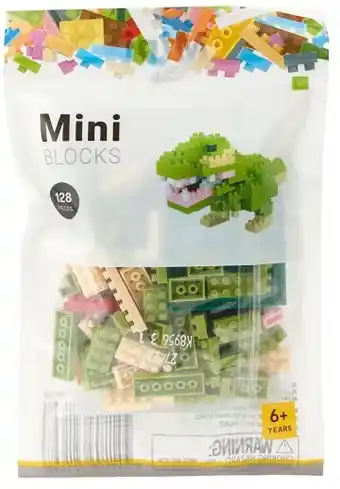 Kmart 128 piece mini blocks - dinosaur offer