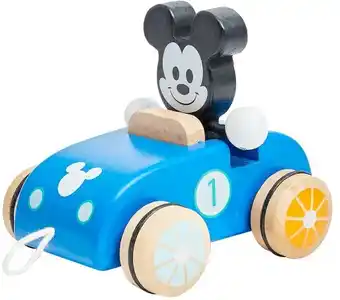 Kmart Disney wooden toys mickey & friends wooden block set offer