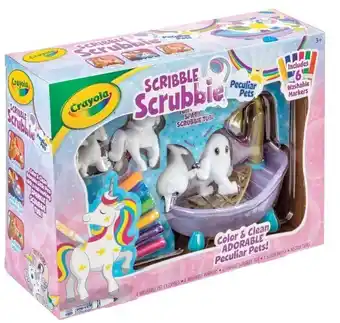 Kmart Crayola scribble scrubbie peculiar pets sanctuary kit offer