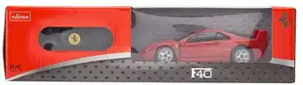 Kmart Rastar r/c 1:24 scale ferrari f40 offer