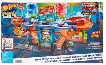 Kmart Hot wheels mega tower car wash offer
