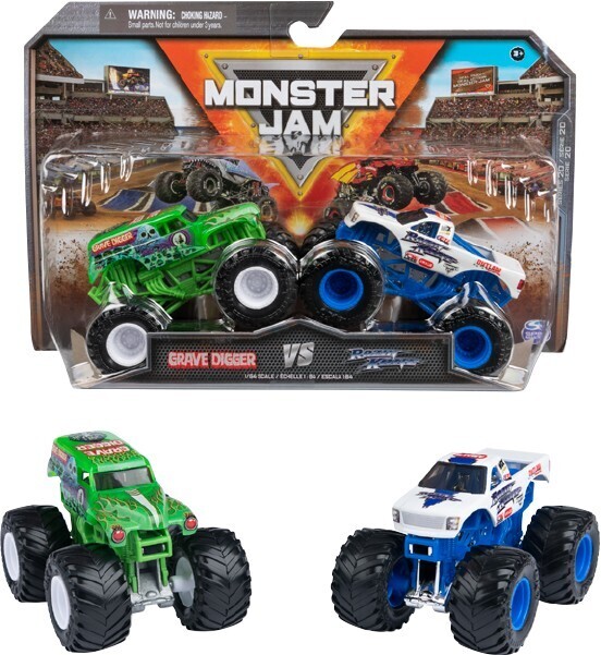 2 pack monster jam 164 die cast trucks assorted offer at Kmart