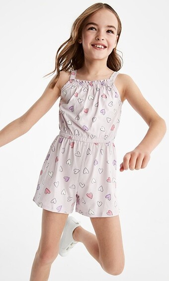Jersey playsuit