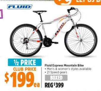 Anaconda Fluid express mountain bike offer
