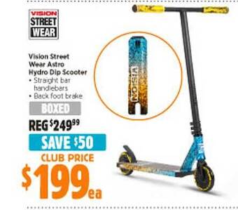 Anaconda Vision street wear astro hydro dip scooter offer