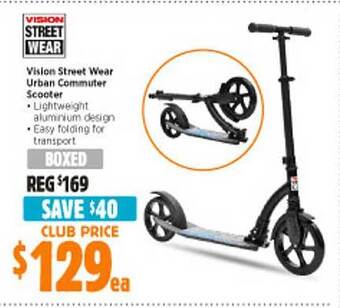 Anaconda Vision street wear urban commuter scooter offer