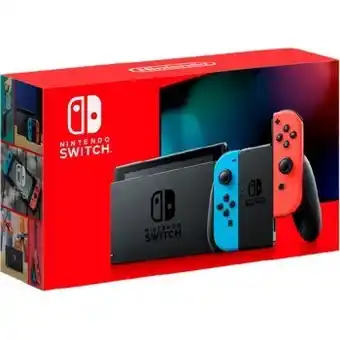BIG W Nintendo switch neon console offer