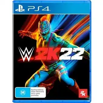 BIG W Ps4 wwe 2k22 offer