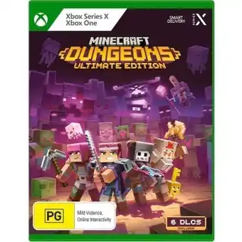 BIG W Xbox minecraft dungeons ultimate edition offer