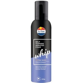 BIG W Le tan ultra dark whip aerated foam tanning offer