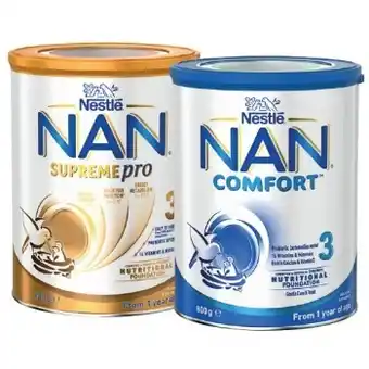 10% off nan supreme pro or comfort stage 3 800g