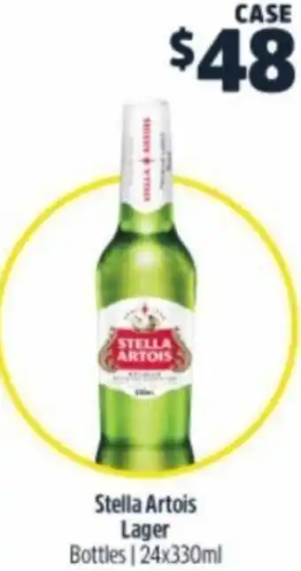 Stella Artois Lager 24x330ml