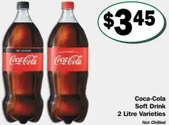 Friendly Grocer Coca-Cola Softdrink 2 Litre offer