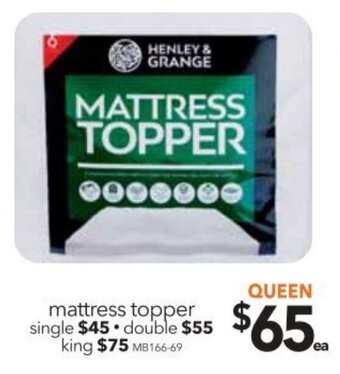 Cheap as Chips Mattress Topper, Queen offer