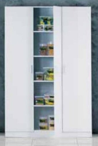 Cheap as Chips 3 Door Pantry 120x41x180cm offer
