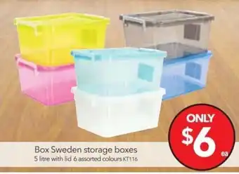 Cheap as Chips Box Sweden Storage Boxes 5 Litre offer