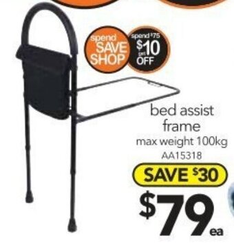 Cheap as Chips Bed Assist Frame 100kg offer